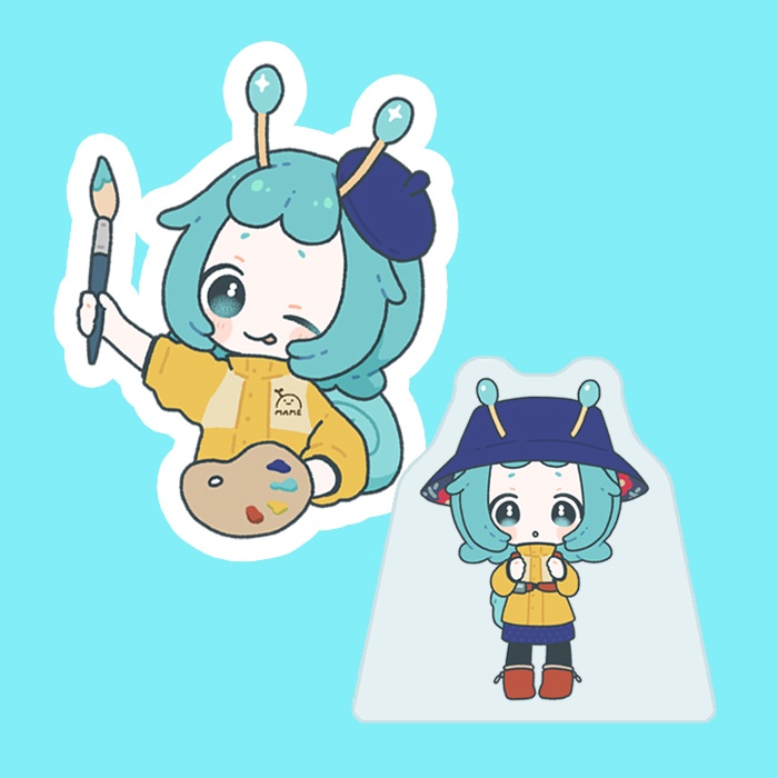 自立アクリルスタンド・シールセット