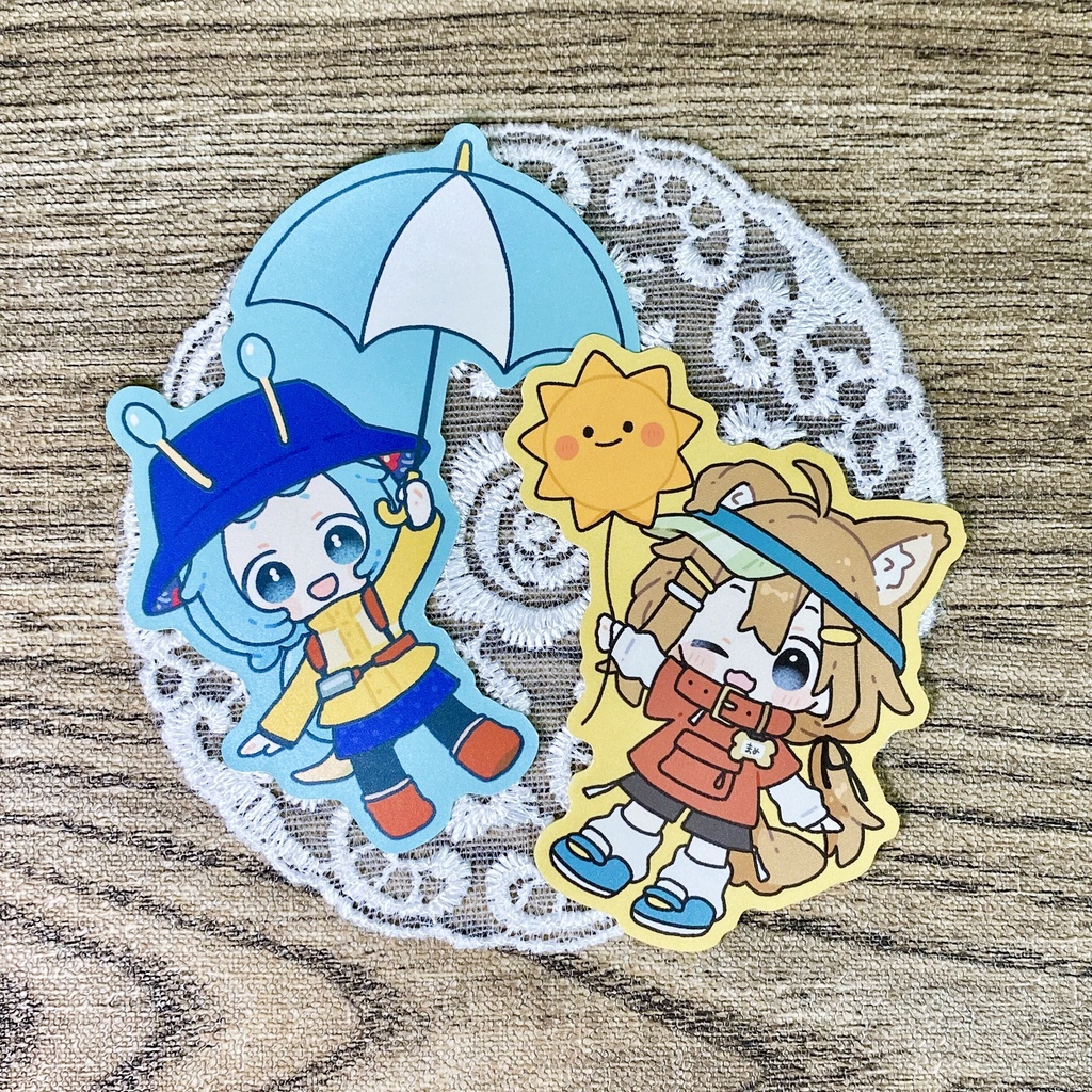 ☂☀シールセット