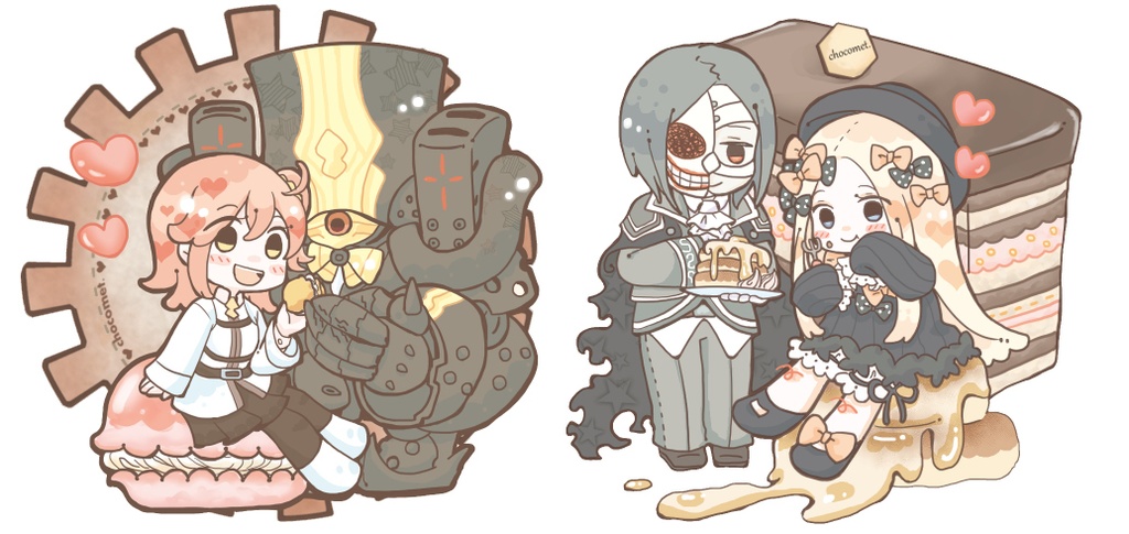 スイーツアクリルキーホルダー