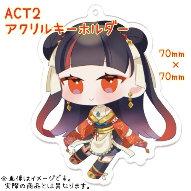 ACT2アクリルキーホルダー