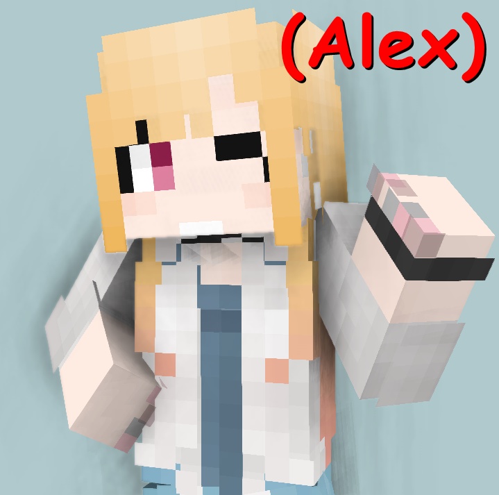 【Alex版】Minecraft Skin - a373