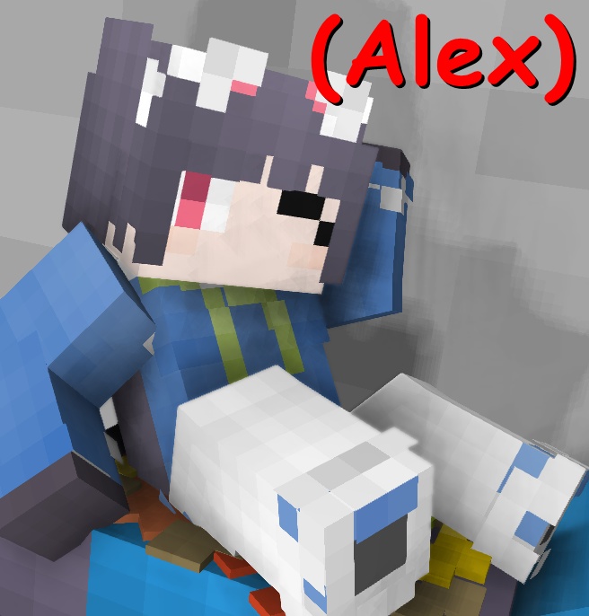 【Alex版】Minecraft Skin - a375