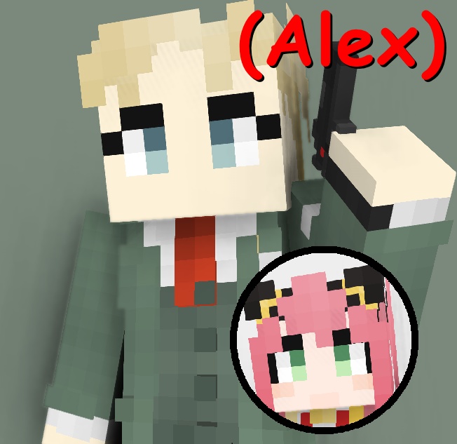 【Alex版】Minecraft Skin - a379