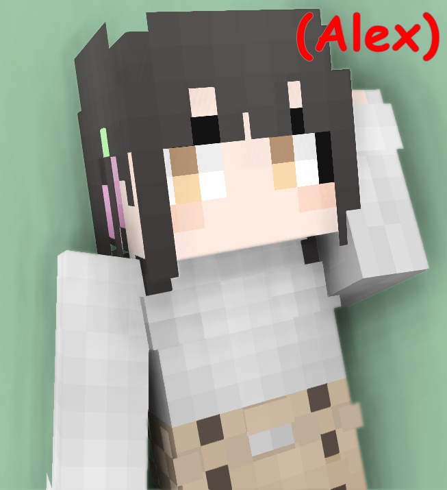 【Alex版】Minecraft Skin - a382