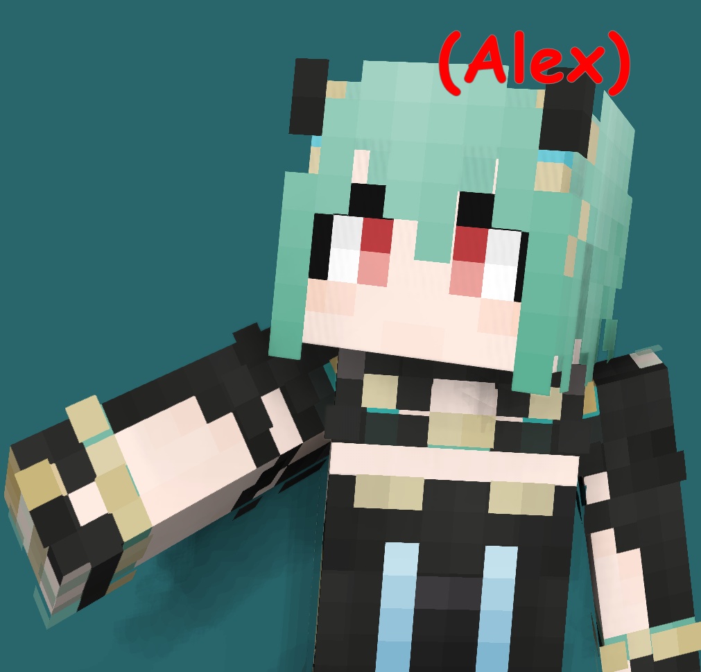 【Alex版】Minecraft Skin - a396