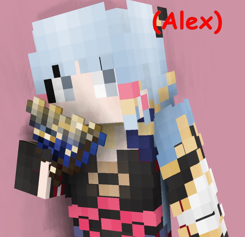 【Alex版】Minecraft Skin - a400
