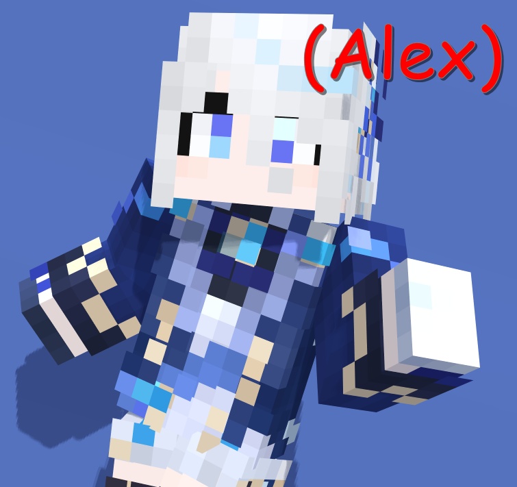 【Alex版】Minecraft Skin - a417