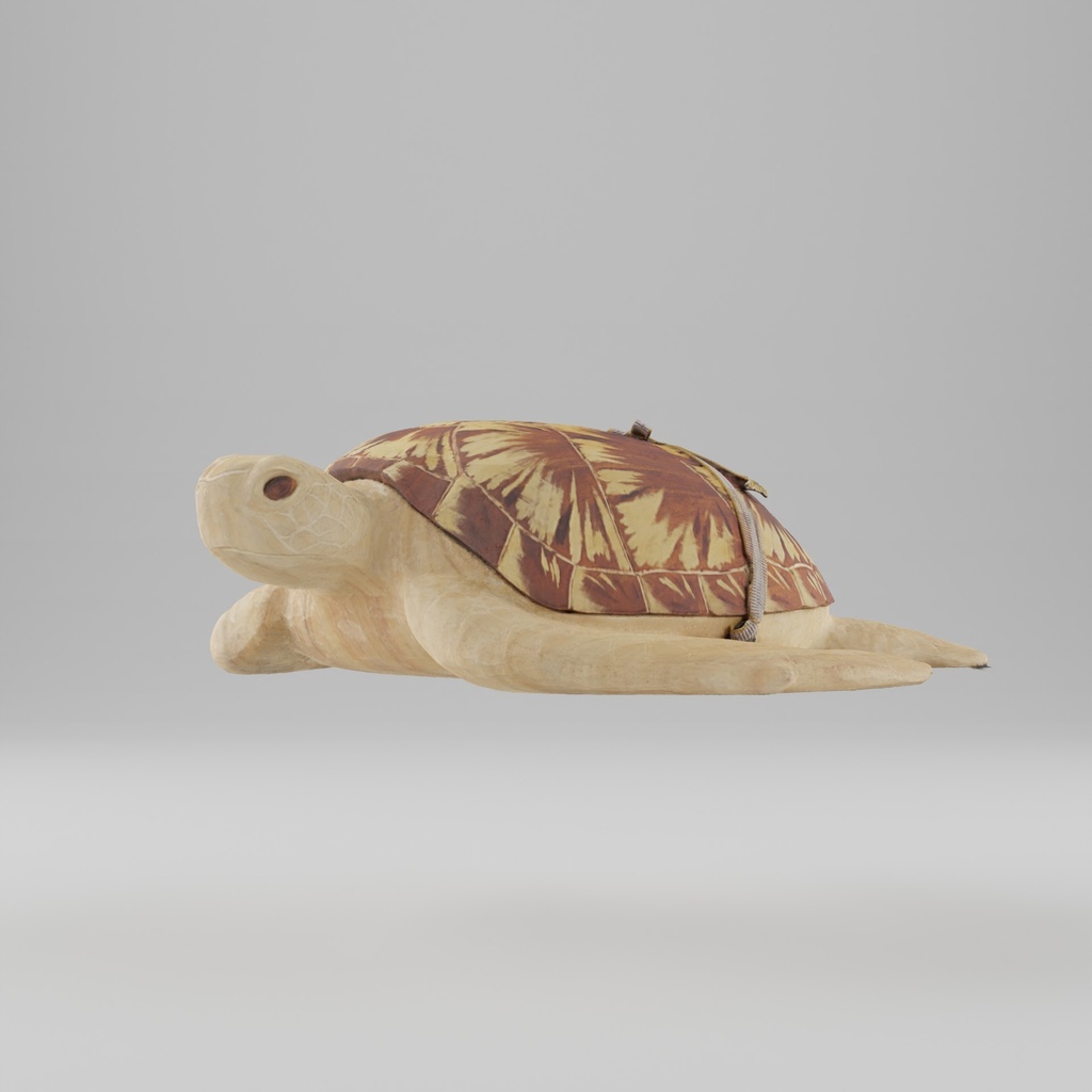 【3Dモデル】ウミガメ