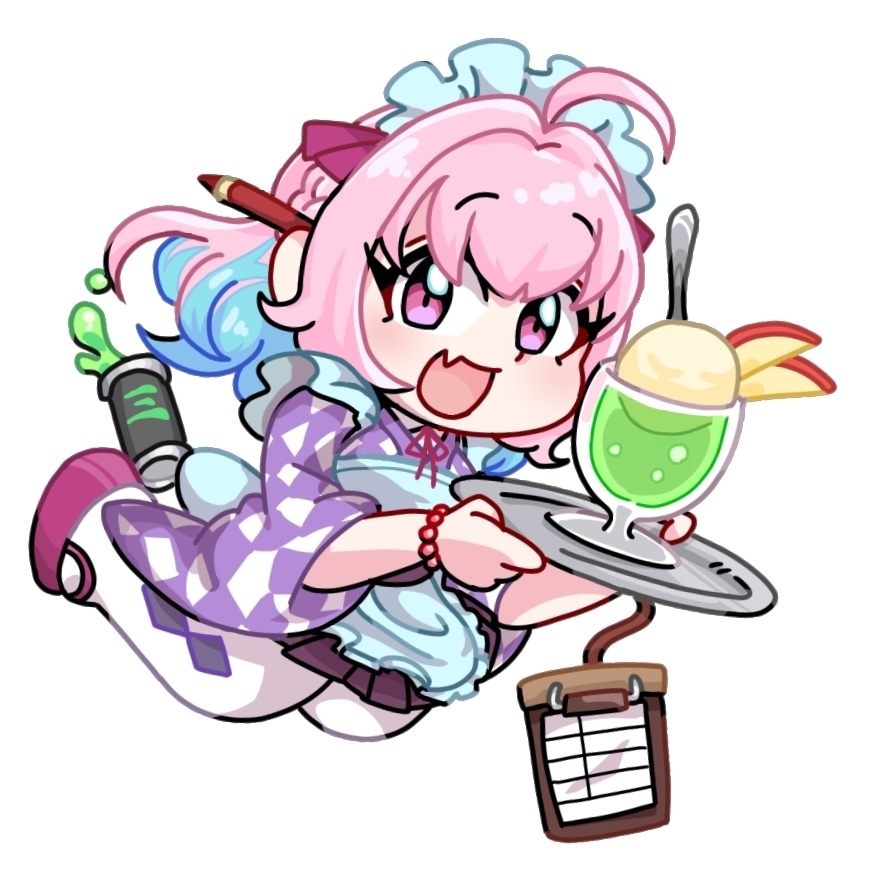 夢見りあむ(和メイド)チェーン付きアクリルスタンド