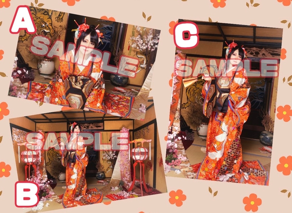 誓ノ華 A4ラミネート