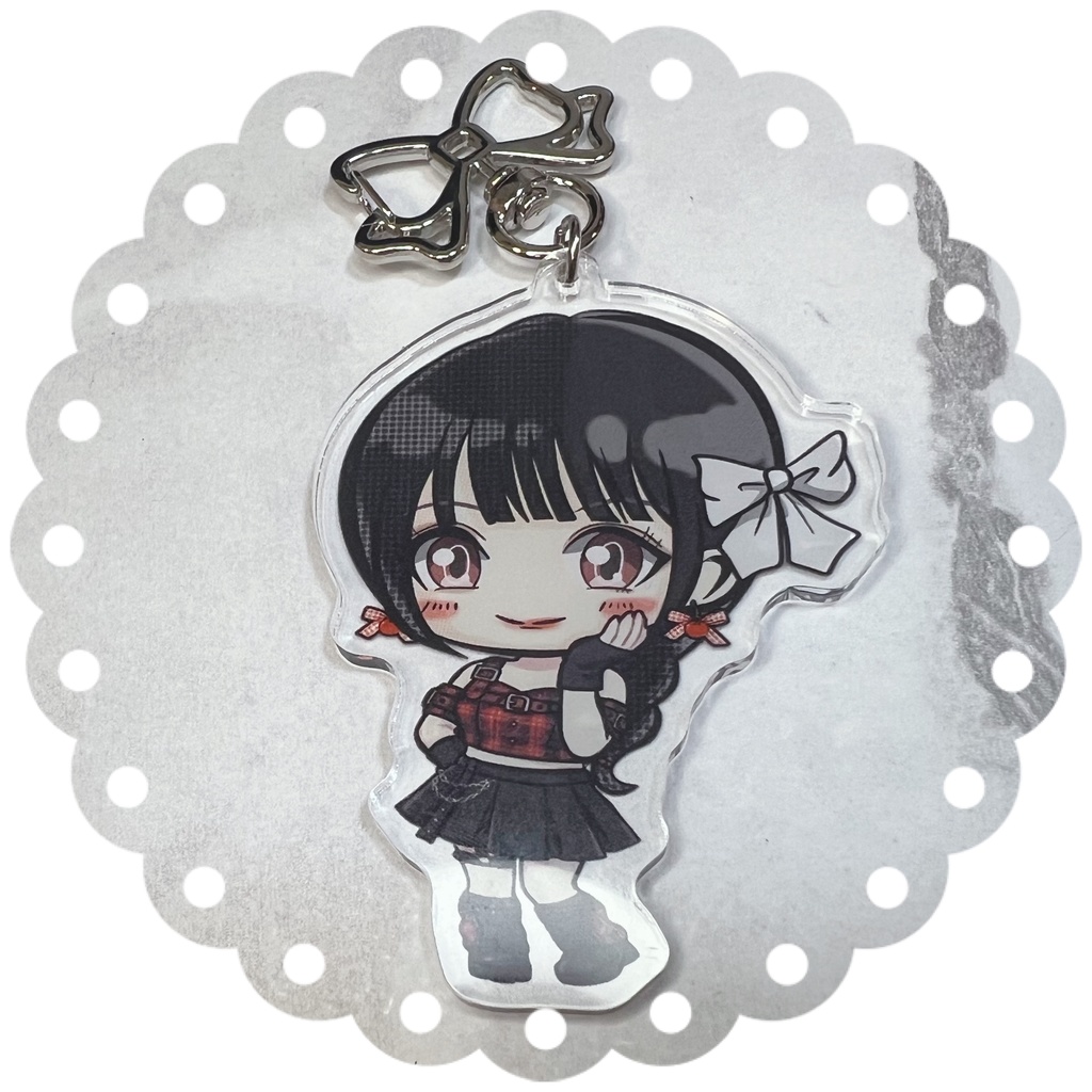 木苺衣装アクリルキーホルダー