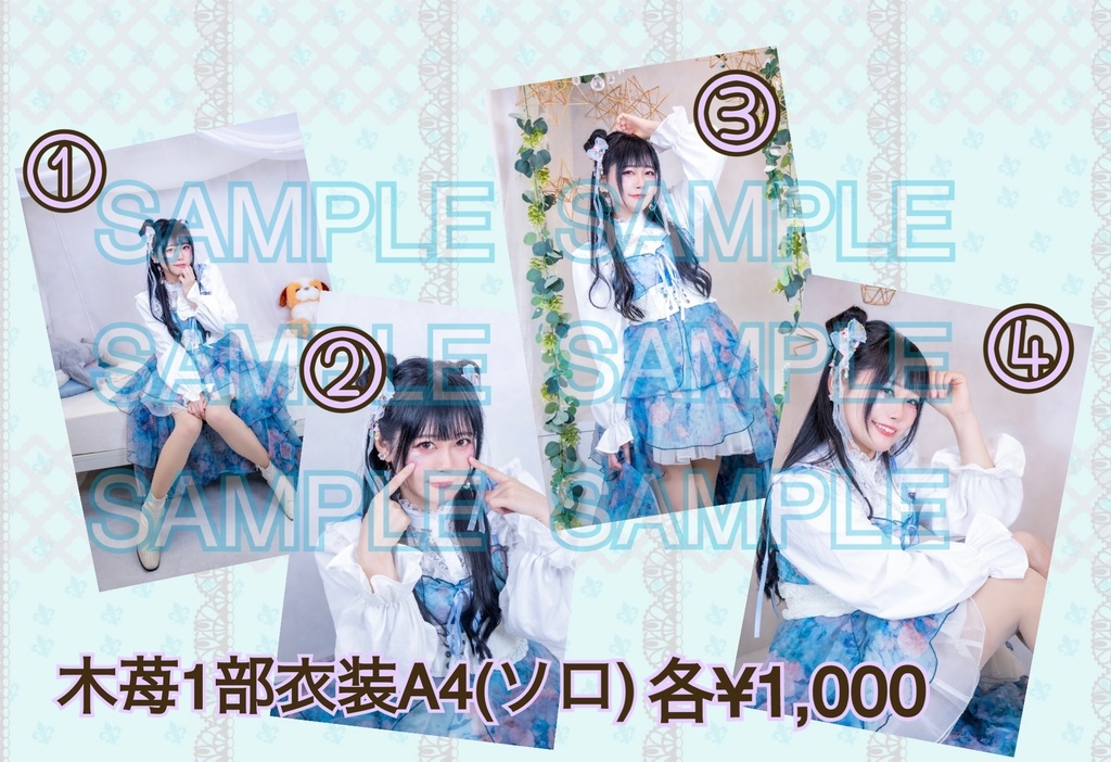 木苺1部衣装(ソロ)A4写真