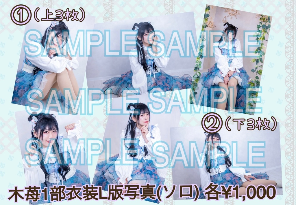 木苺1部衣装(ソロ)L版写真