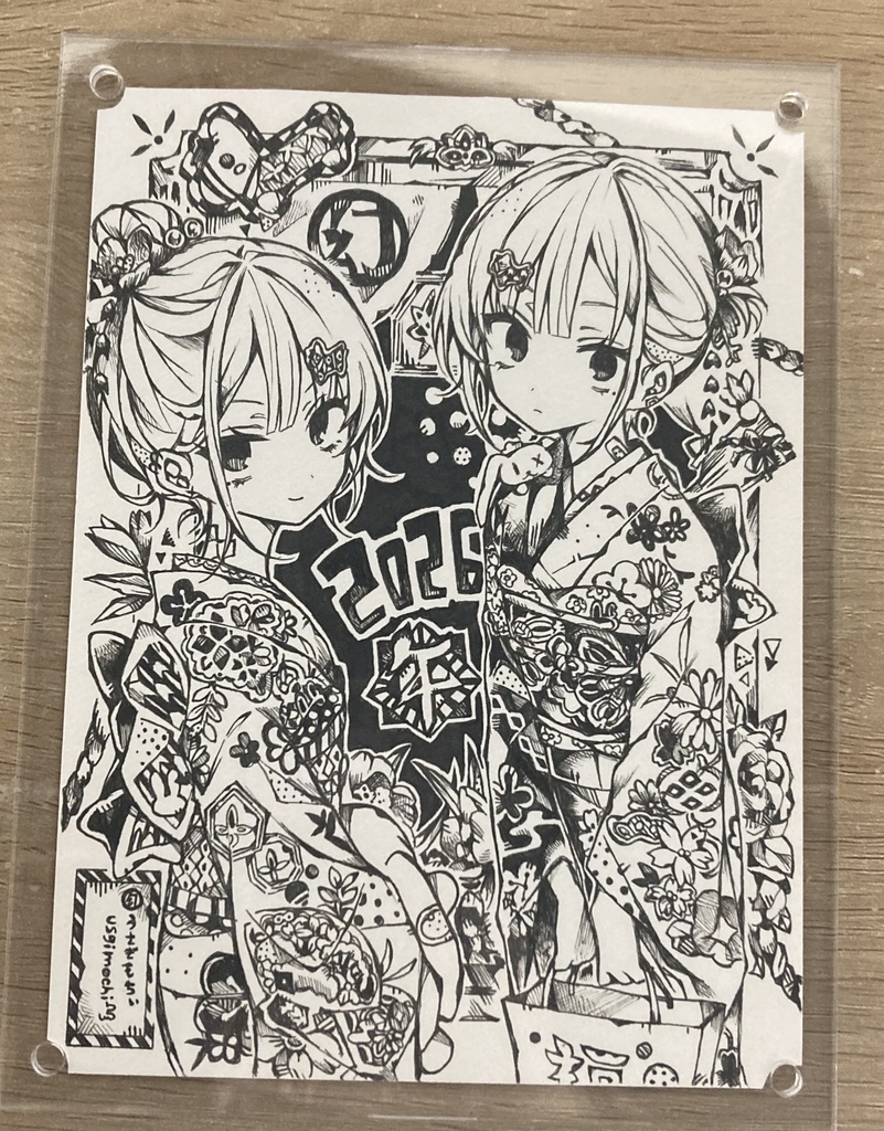原画（アクリルフレーム付）