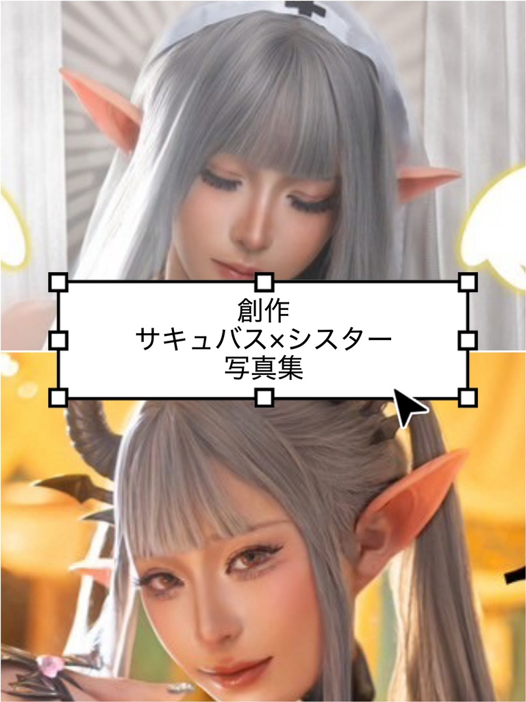 創作写真集 サキュバス×シスター