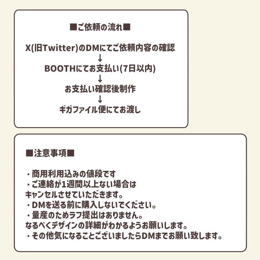 バスケット量産依頼