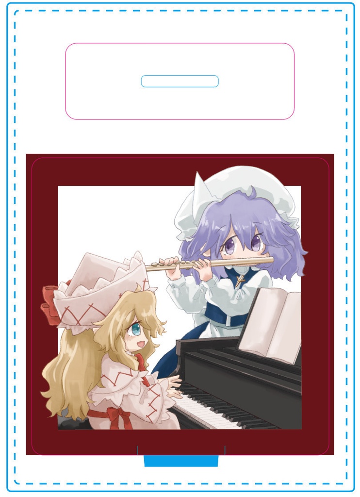 【東方Project】レティ＆リリー どこでも演奏会アクリルスタンド