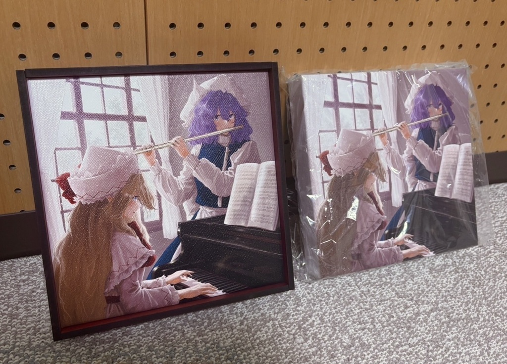 【東方Project】レティ&リリー Flute × Piano キャンバスアート