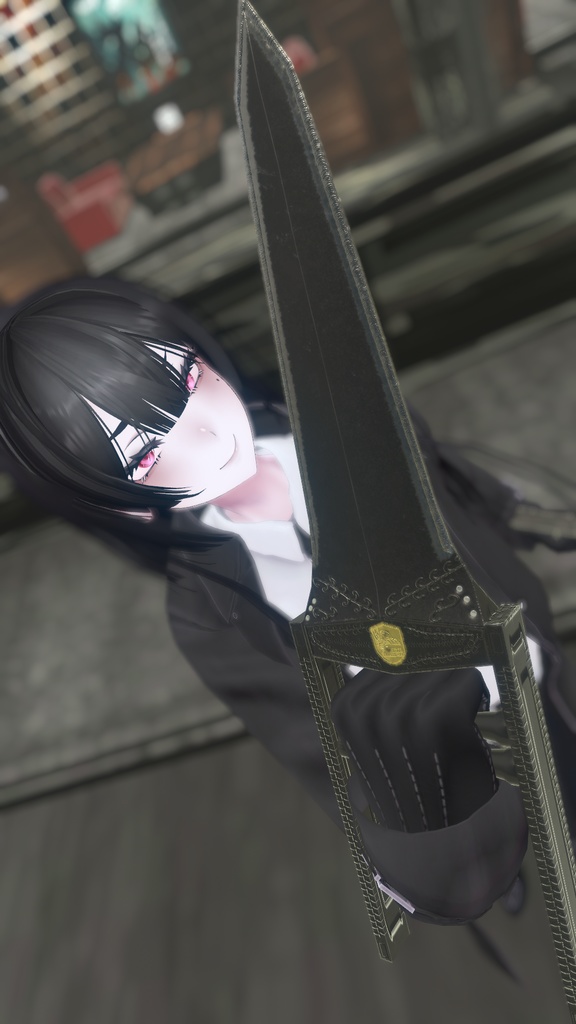 【3Dモデル / VRChat想定】刀剣ジャマダハル 東洋艦隊仕様