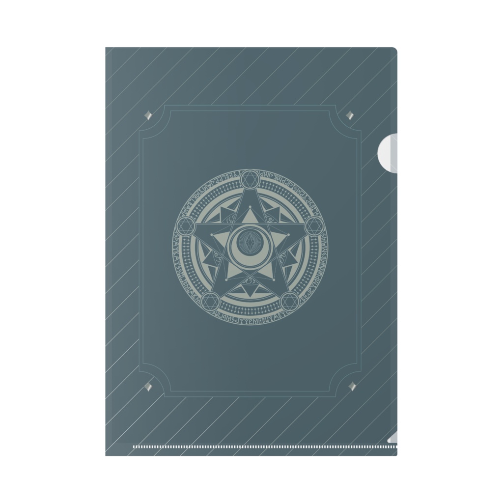 【常設グッズ】シンボルマーク　A4クリアファイル