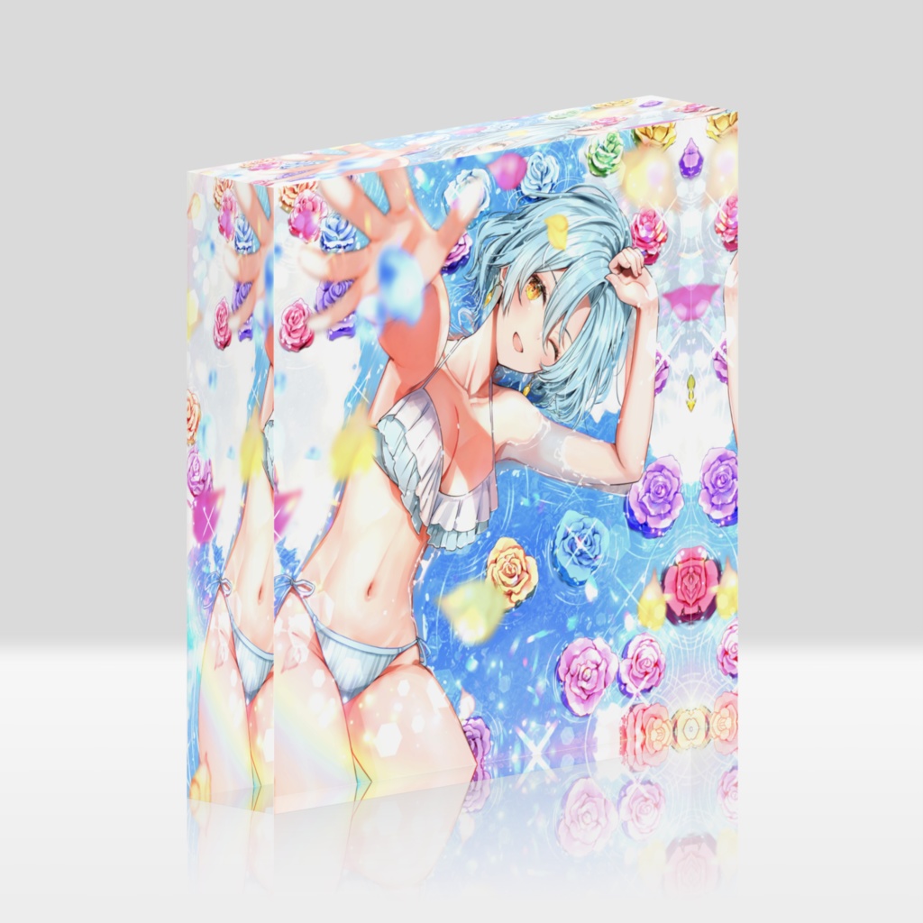 【受注生産】ミハル・シアーナ 1周年記念グッズ【アクリルブロック単品】