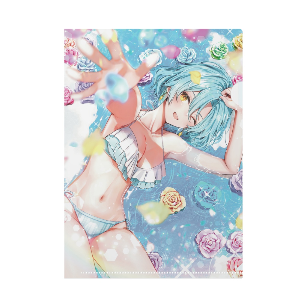 【受注生産】ミハル・シアーナ 1周年記念グッズ【A4クリアファイル単品】