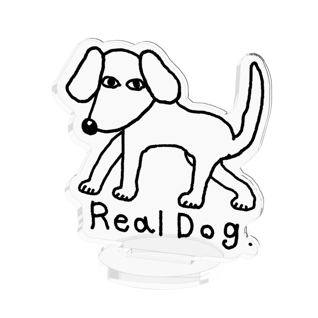 『Real Dog.』アクリルフィギュア