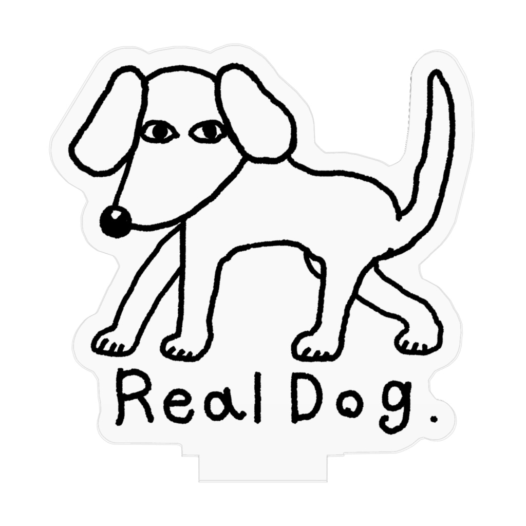 『Real Dog.』アクリルフィギュア