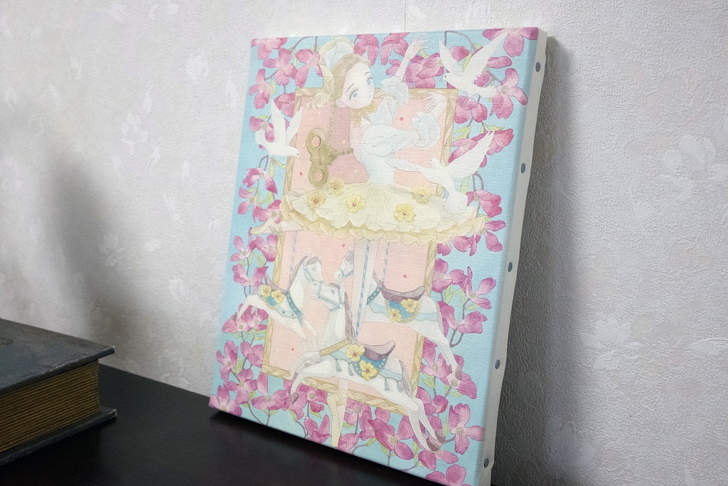 【複製原画】『Utopia dum parvare ortus』(F3・金彩加筆・限定5枚)