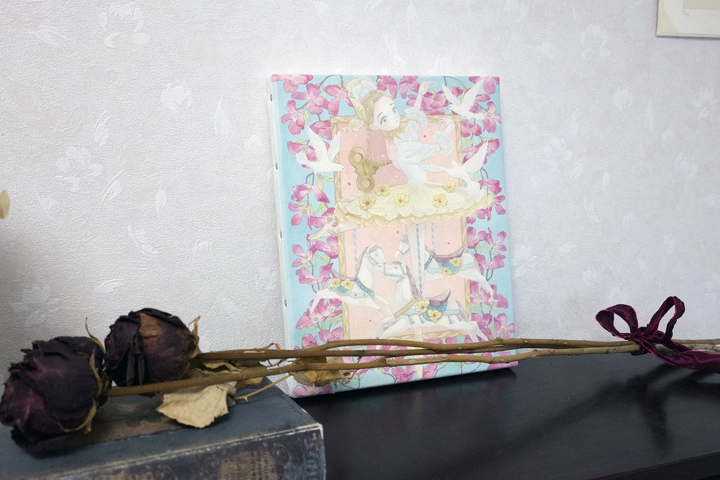 【複製原画】『Utopia dum parvare ortus』(F3・金彩加筆・限定5枚)