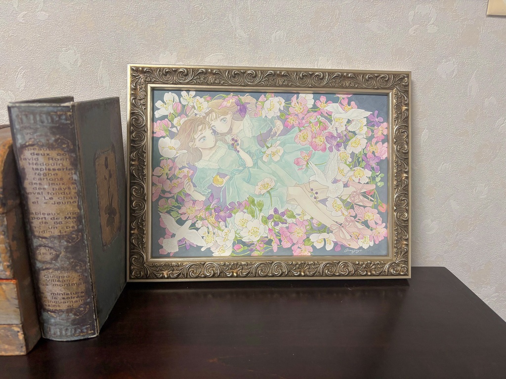 額装原画「The End of Bloom」