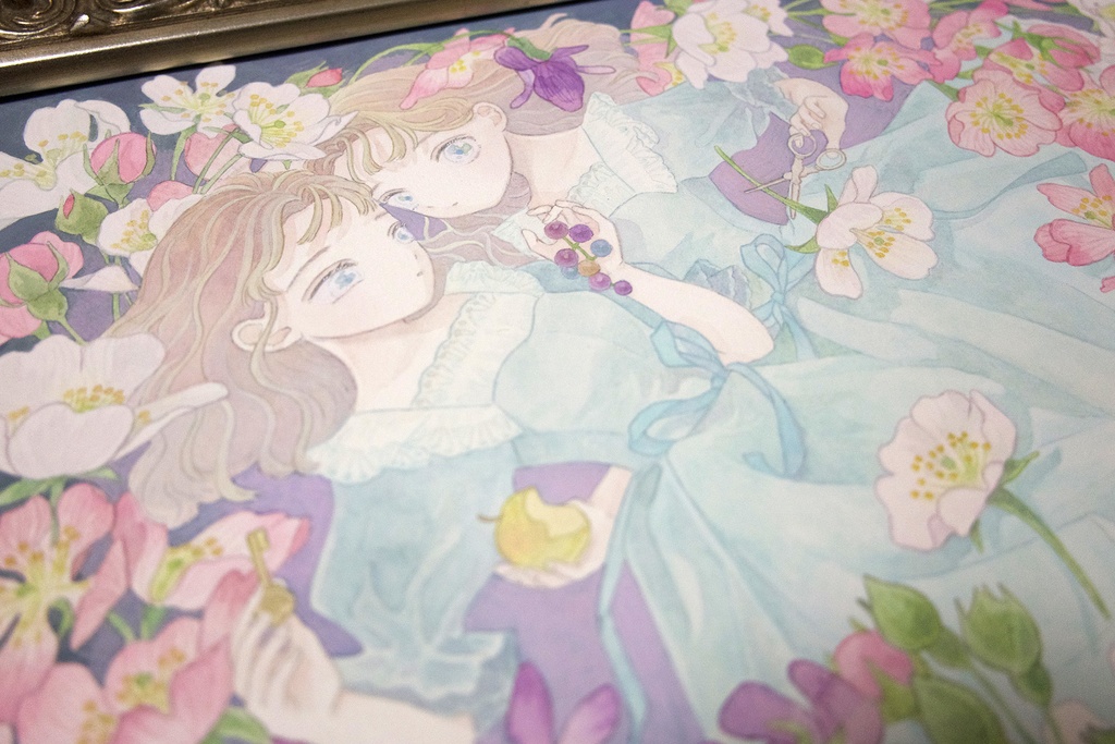 額装原画「The End of Bloom」