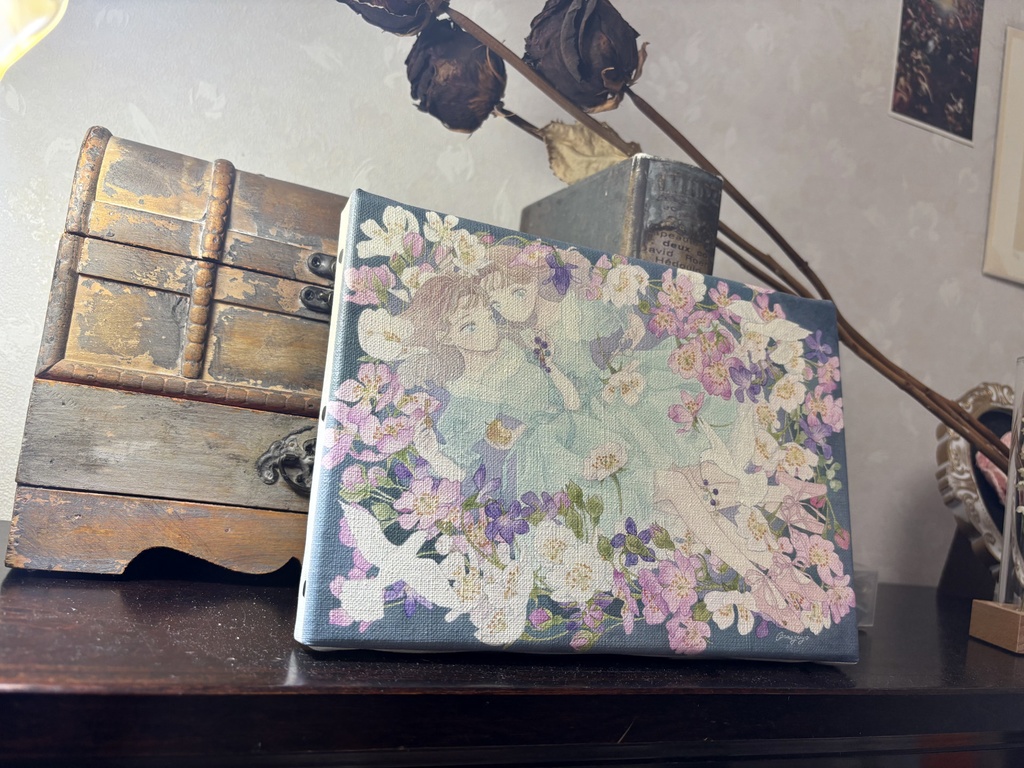 【海外発送専用】Canvas Art Print "The End of Bloom"