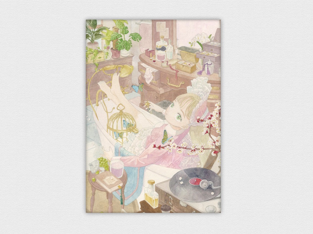 【海外発送専用】Canvas Art Print "Pilio trajeriam"