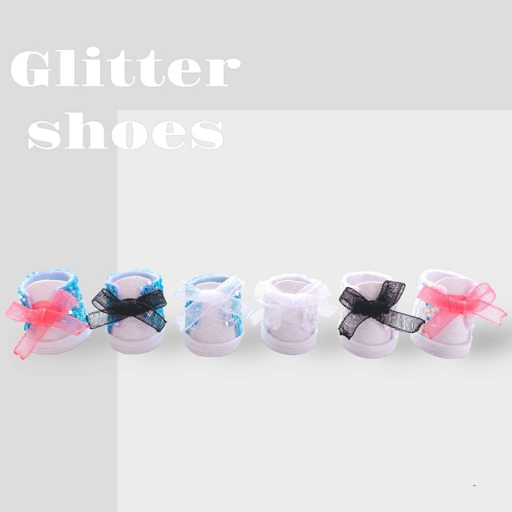 Glitter shoes