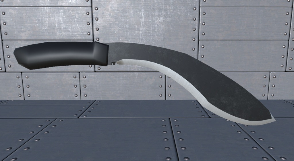 【INGY Knives vol.1】fbxモデル