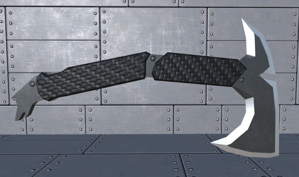 【INGY Knives vol.1】fbxモデル