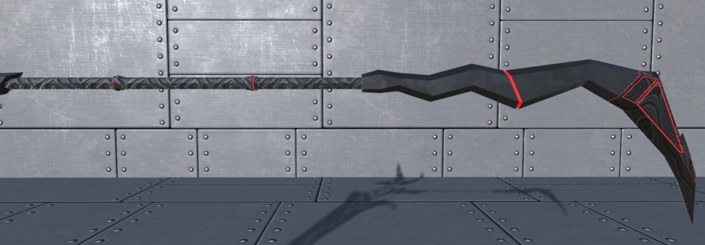 【INGY Scythe】fbxモデル