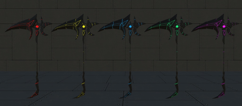 【INGY Scythe】fbxモデル