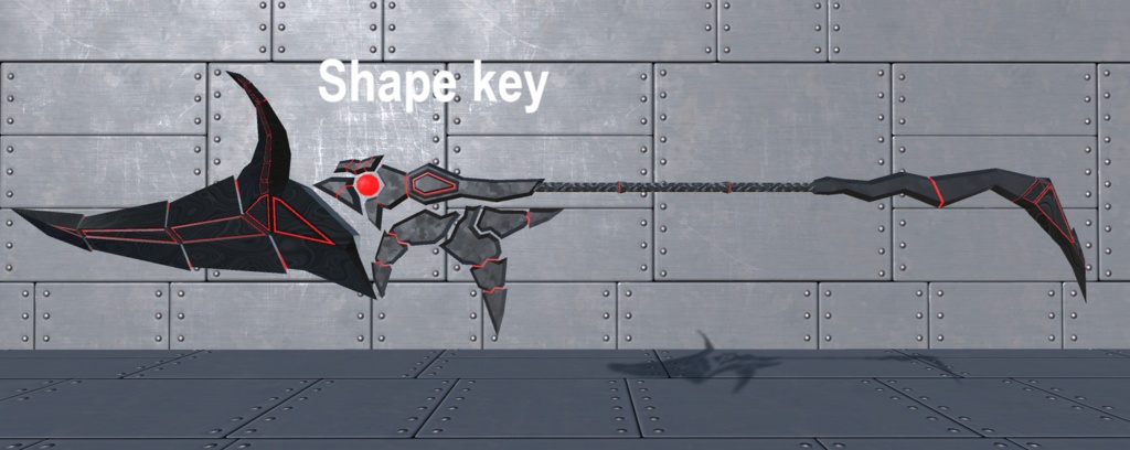 【INGY Scythe】fbxモデル