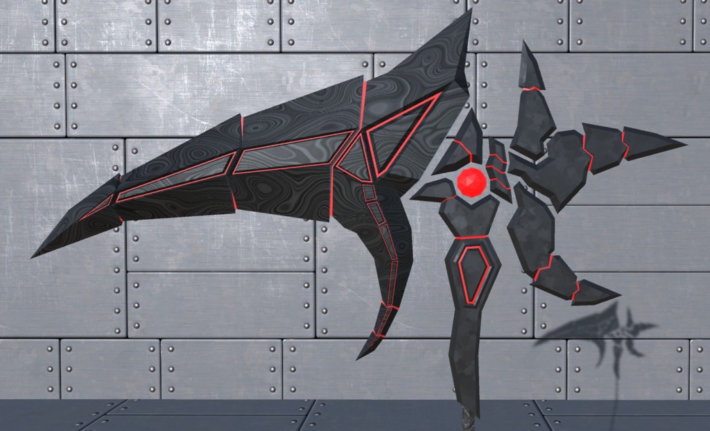 【INGY Scythe】fbxモデル