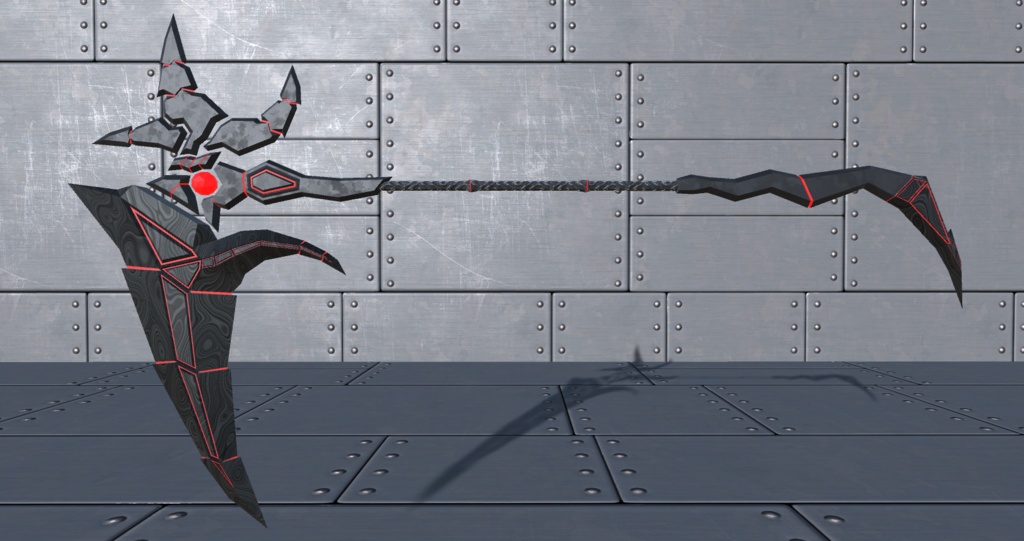 【INGY Scythe】fbxモデル