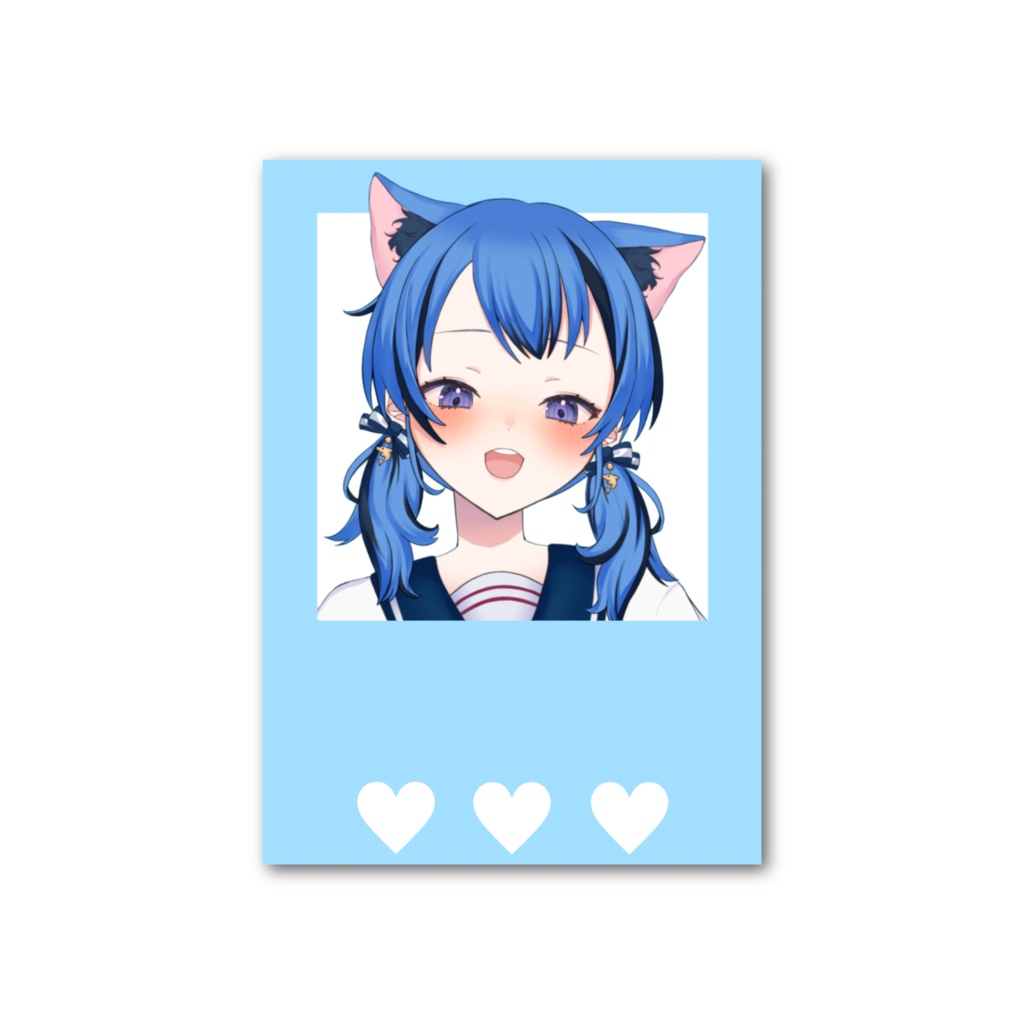 1.5周年&新髪型 チェキ風カード