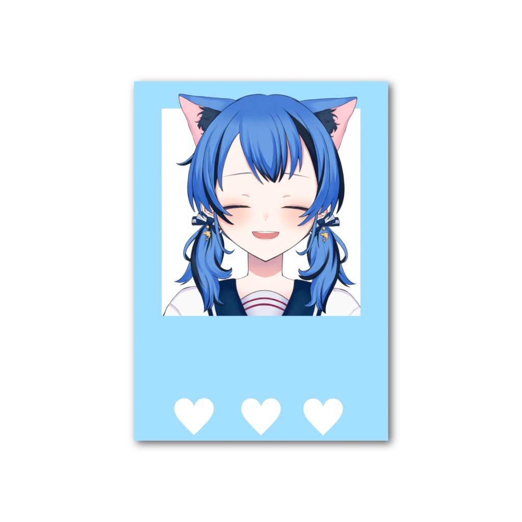 1.5周年&新髪型 チェキ風カード