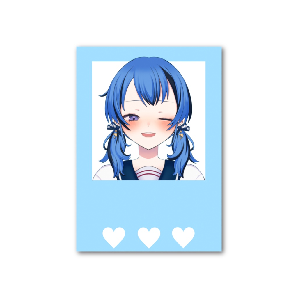 1.5周年&新髪型 チェキ風カード