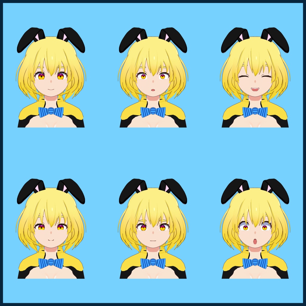 3D MODEL「Mizuki Usagi」