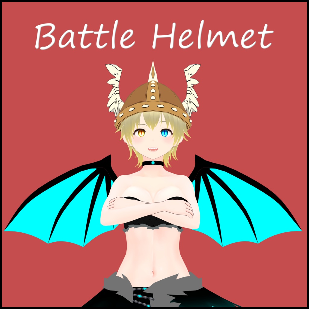 Battle Helmet | VRM & FBX FILES |