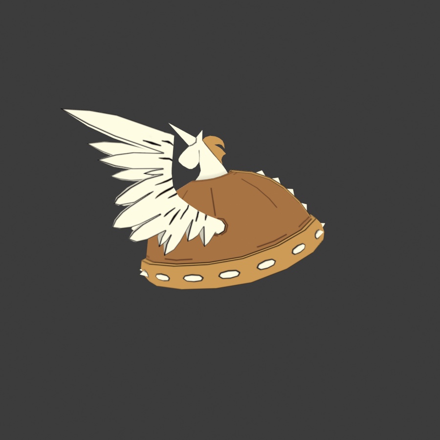 Battle Helmet | VRM & FBX FILES |