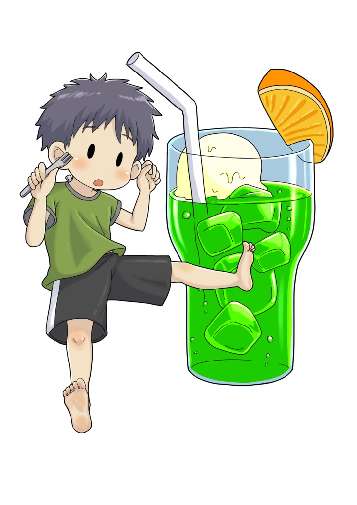 ソーダアクリルキーホルダー（翔護）
