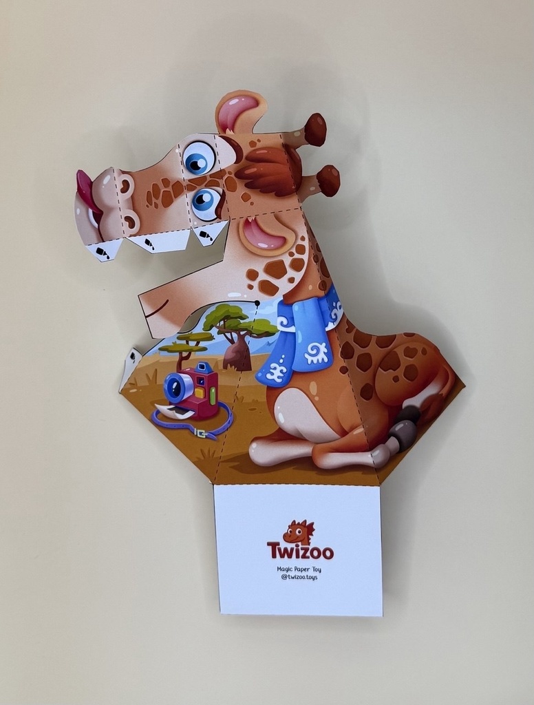 Twizoo Giraffe 3D print & play